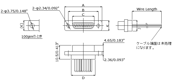 MDS𝐱𝐱P-W-𝐱𝐱L𝐱𝐱𝐱𝐱-T-𝐱 | 日本コネクト工業株式会社 - JC