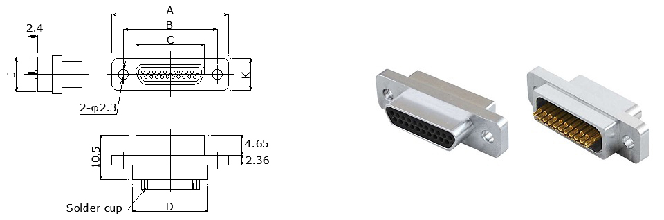 MDS𝐱𝐱P-SC-𝐱 | 日本コネクト工業株式会社 - JC ELECTRONICS CORPORATION