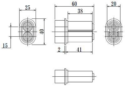 WHV-𝐱-2P-20 | 日本コネクト工業株式会社 - JC ELECTRONICS