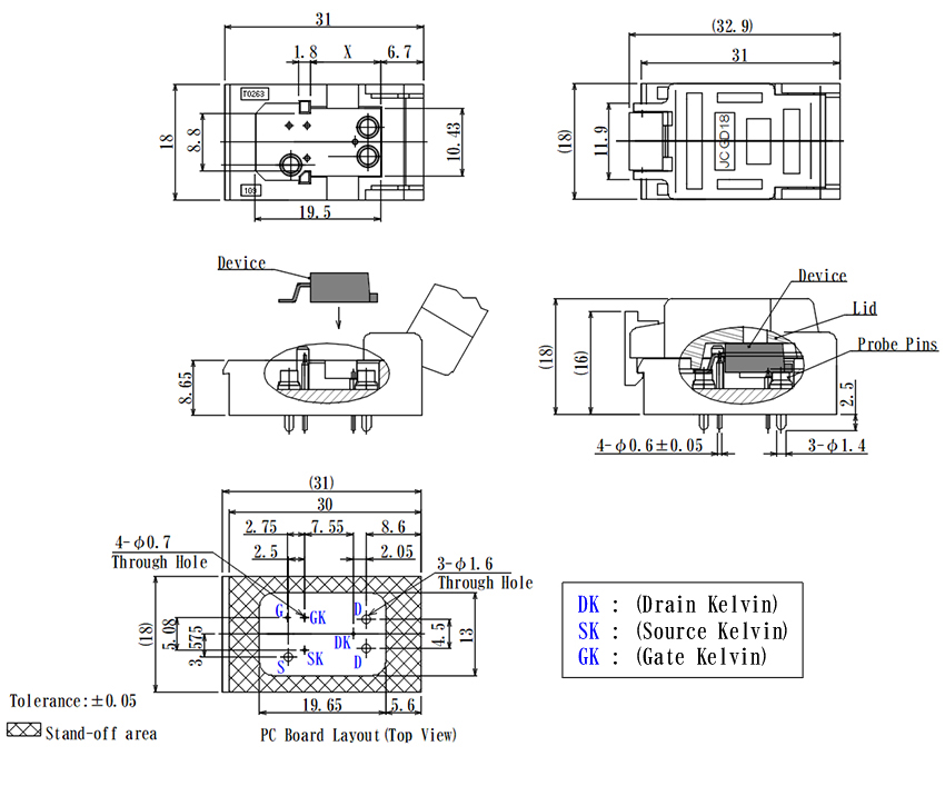 GD18-TO263-𝐱-109 | 日本コネクト工業株式会社 - JC