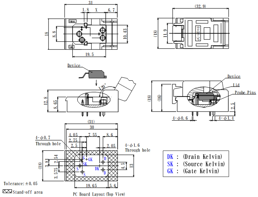 GD18-TO263-7-𝐱-109 | 日本コネクト工業株式会社 - JC ELECTRONICS