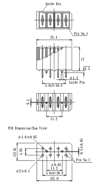 HAHP-𝐱𝐱PR-T | 日本コネクト工業株式会社 - JC ELECTRONICS