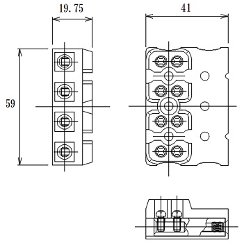 UJE4-𝐱F4-T𝐱𝐱 | 日本コネクト工業株式会社 - JC ELECTRONICS
