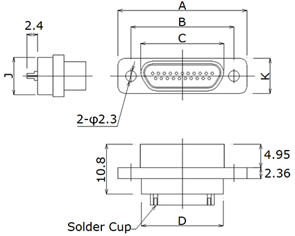 MDS𝐱𝐱R-SC-𝐱 | 日本コネクト工業株式会社 - JC ELECTRONICS CORPORATION