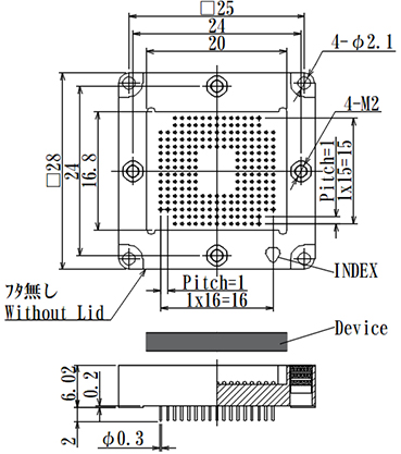 LGA𝐱𝐱𝐱-IMXS-P100-𝐱𝐱 | 日本コネクト工業株式会社 - JC LGA𝐱𝐱𝐱-IMXS-P100-𝐱𝐱 | 日本コネクト工業株式会社 - JC
