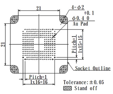 LGA𝐱𝐱𝐱-IMXS-P100-𝐱𝐱 | 日本コネクト工業株式会社 - JC