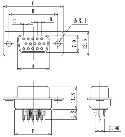 JC2D𝐱𝐱E-PN | 日本コネクト工業株式会社 - JC ELECTRONICS