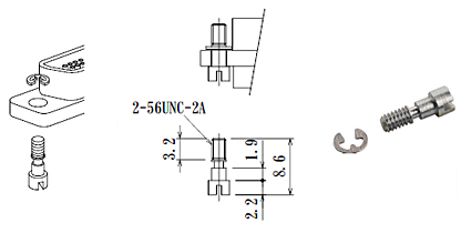 真空用マイクロ Dsub用取付ネジ | 日本コネクト工業株式会社 - JC