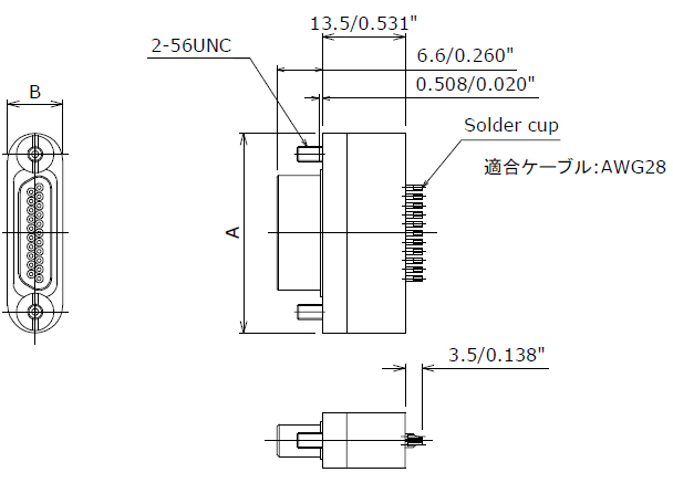 VC-SID-MDJ𝐱𝐱R-SC | 日本コネクト工業株式会社 - JC ELECTRONICS