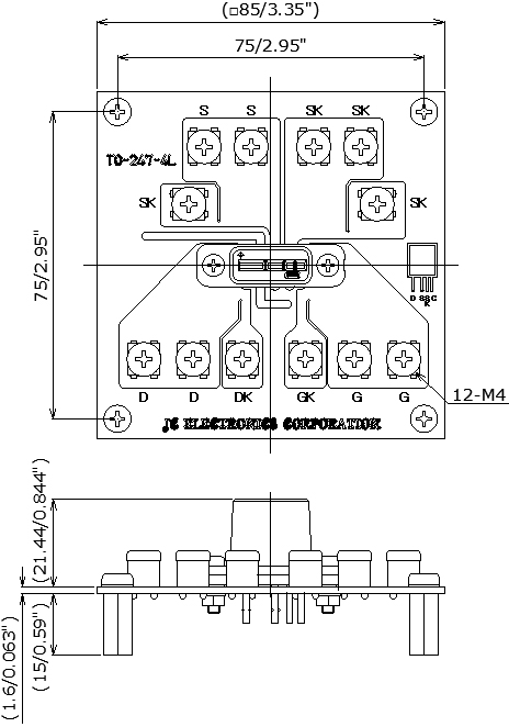 T4P-L214-ST-BK-TEKB | 日本コネクト工業株式会社 - JC ELECTRONICS