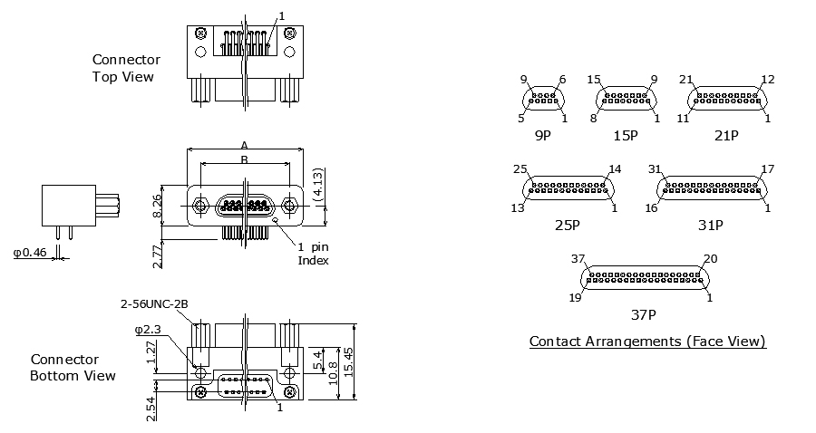 MDS𝐱𝐱P-RA-SP-HEX256 | 日本コネクト工業株式会社 - JC ELECTRONICS
