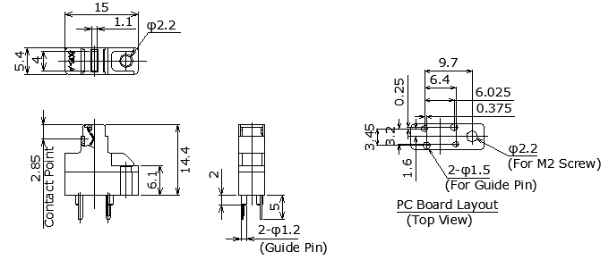 PMS-5400P-S | 日本コネクト工業株式会社 - JC ELECTRONICS CORPORATION